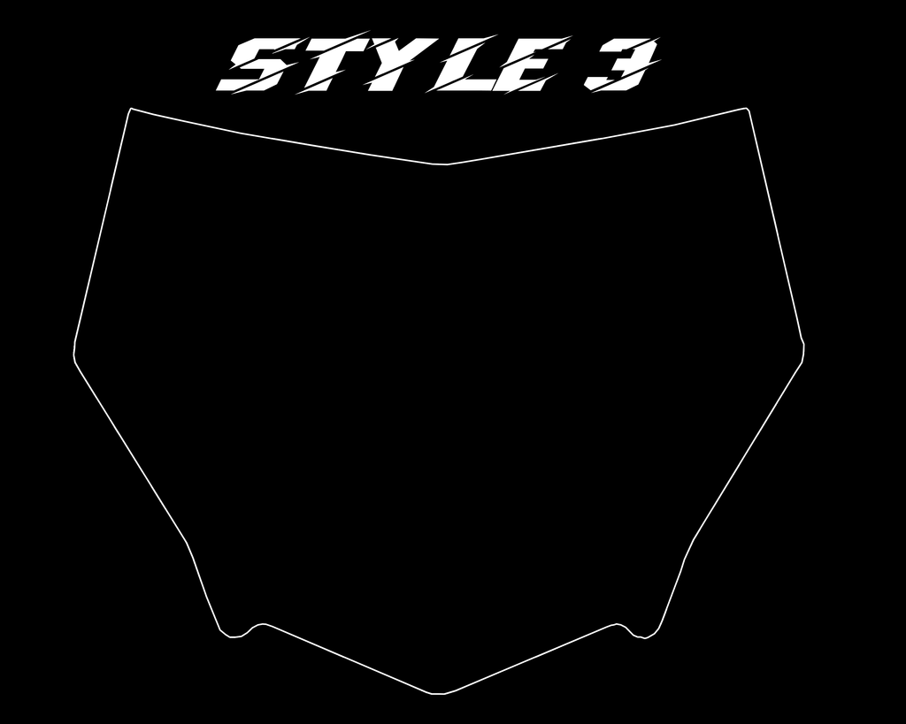 Custom Motocutz plate decals