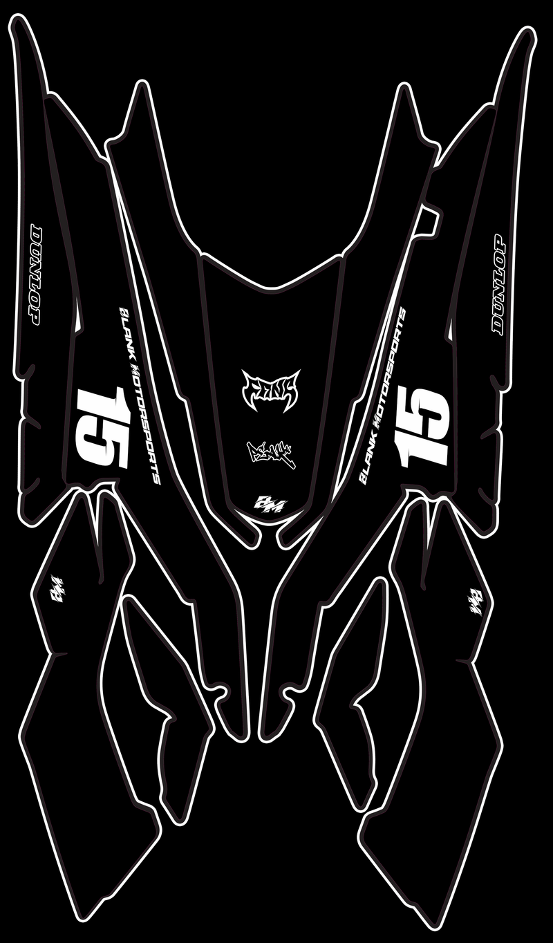 Ultra Bee Customizable Full decal set